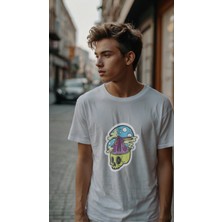 Baskiup Erkek  Baskılı T-Shirt   Erkek Tişört