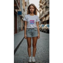 Baskiup Kadın  Baskılı T-Shirt  Kadın  Tişört