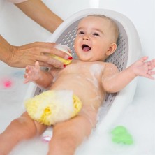 OkBaby Jelly Küvet Aparatı  Splash Bebek Duşu / A. Gri