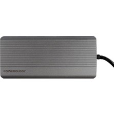 Powerology 12 In 1 Usb-C Hub HDMI Type-C 100W Pd Ethernet VGA USB Sd Microsd 3.5AUX