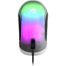 Porodo Gaming Mouse Rgb 8d Kristal Kasa 12800 Dpı / Oyuncu Mouse