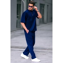 CMZ Collection Kısa Kollu Takım Lacivert