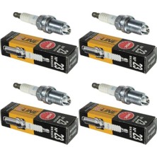 Ngk 4'lü V-Line Çift Tırnak Buji Takımı BKR5EK