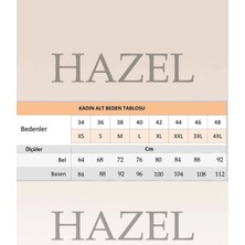 Hazel Kadın Fuşya Yüksek Bel Cırtlı Palazzo Pantolon