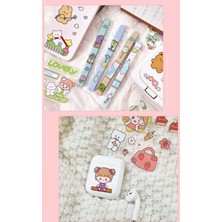 Bluoksweet 10 Sayfa Renkli Çocuk Sticker Etiket Bilgisayar Dizüstü Telefon Defter İçin Eğlenceli