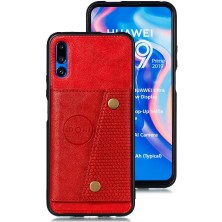 BDT Boutique Cüzdan Kılıf Için Huawei Y9S Kart Tutucu Kickstand Cüzdan Kılıf Darbeye (Yurt Dışından)