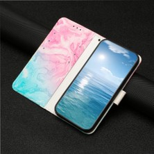 BDT Boutique Huawei Y8P Mermer Desen Tam Koruma Manyetik Pu Cüzdan Için Flip Case (Yurt Dışından)