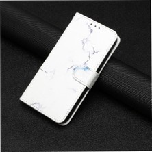 BDT Boutique Huawei Y8P Mermer Desen Tam Koruma Manyetik Pu Cüzdan Için Flip Case (Yurt Dışından)