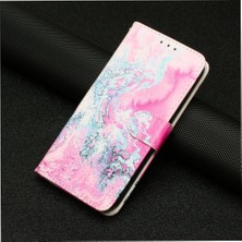 BDT Boutique Huawei Y8P Mermer Desen Tam Koruma Manyetik Pu Cüzdan Için Flip Case (Yurt Dışından)