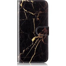 BDT Boutique Huawei P10 Tam Koruma Mermer Desen Pu Deri Cüzdan Için Flip Case (Yurt Dışından)