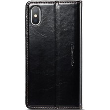 BDT Boutique Iphone Için Flip Case X/xs Retro Cüzdan Kapak Çılgın At Pu Deri (Yurt Dışından)