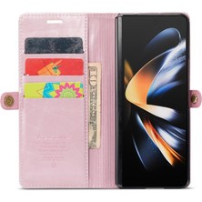 BDT Boutique Samsung Galaxy Z Için Flip Case Fold 3 5g Kart Tutucu Retro Cüzdan Kapak (Yurt Dışından)