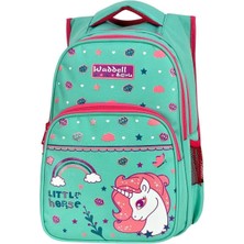 Waddell Little Horse Desenli Beslenmeli Ilkokul Çantası