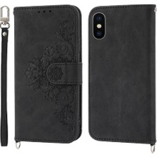 BDT Boutique Iphone 11 X/xs Darbeye Dayanıklı Kabartmalı Çoklu Kredi Kartı Için Flip Case (Yurt Dışından)