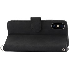 BDT Boutique Iphone 11 X/xs Darbeye Dayanıklı Kabartmalı Çoklu Kredi Kartı Için Flip Case (Yurt Dışından)