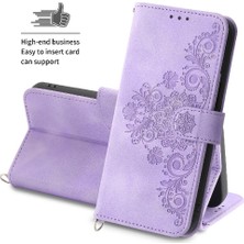 BDT Boutique Iphone 14 Için Flip Case Pro Çoklu Kredi Kartı Yuvaları Bileklik Kabartmalı (Yurt Dışından)