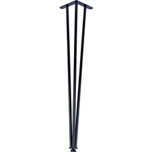 Grande Home Çeşme Metal Ahşap ve Kütük Sehpa Ayağı 50 cm