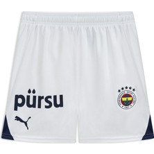 Puma Fsk Shorts  Jr Fenerbahçe Sk 2024/2025 Çocuk Futbol Şortu 77538304 Beyaz