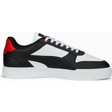 Puma 384953 Caven Dıme Whıte-Black-For All Tıme Red-Sılver Yetişkin Unıseks Sneaker