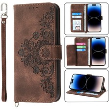 YH Mall Samsung Galaxy Xcover 7 Kabartmalı Darbeye Dayanıklı Çoklu Kredi Için Flip Case (Yurt Dışından)