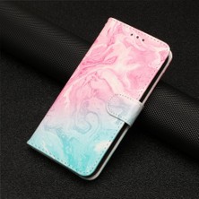 YH Mall Huawei P10 Tam Koruma Mermer Desen Pu Deri Cüzdan Için Flip Case (Yurt Dışından)