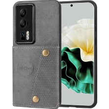 YH Mall Cüzdan Kılıf Için Huawei P60 Buit Demir Kart Tutucu Cüzdan Kılıf Darbeye (Yurt Dışından)