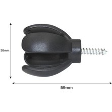 Yesper Golf Topları Seçici Toplama Aletleri 4 Uçlu Golf Tasarrufu Yakalayıcı Seçici Retriever (Yurt Dışından)