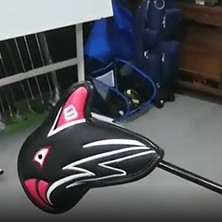 Yesper 11 Golf I Kılıfı Golf Kulübü Başörtüsü Kapakları Aksesuarları Kırmızı (Yurt Dışından)