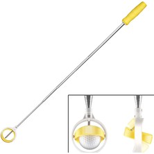 Yesper Golf Retriever Geri Çekilmiş Paslanmaz Çelik Teleskopik Golf Alma Aleti Sarı (Yurt Dışından)