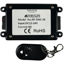Dora Led  Kumandalı LED Dimmer Rf LED Dimmer Uzaktan Kumandalı 12A