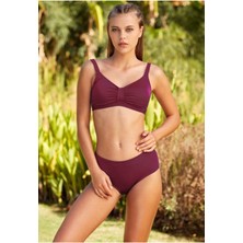 Toparlayıcı Bikini Üst, Yüksek Bel Bikini Takım