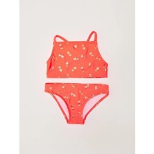 Varak Baskılı Kız Çocuk Bikini Takım
