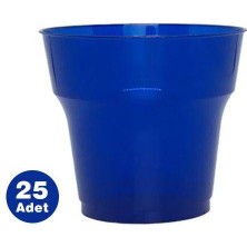 Parti Dükkanım Lacivert Plastik Bardak Lüks (25 Adet)