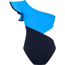 Kolu Volan Detaylı Asimetrik Mayo Db200743m