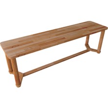 Woodizy Doğal Masif Ahşap Piyan Bench