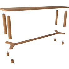 Woodizy Doğal Masif Ahşap Piyan Bench
