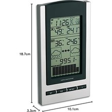 Sevgift Tfa 35.1083 ´gaia´ Dijital Barometre, Termometre ve Higrometre (Alman)