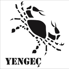 Stencil Sarayi Boyama Şablon Burçlar - 1303