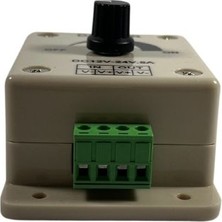 Dora Led  Manuel LED Dimmer 12-24V 8A Dc Dimmer 12-24 Volt Şerit LED Dimmer
