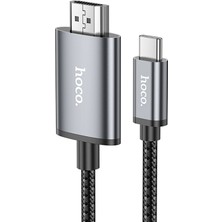 Hoco UA27 Type-C To HDMI Hdtv Dönüştürücü Adaptör (4k 30Hz) Kablo