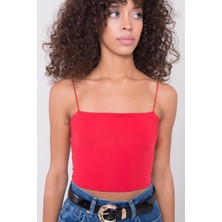 Lonca Mint Ip Askılı Crop Top