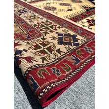 Burak Halı El Dokuma Çeyizlik Yün Seccade 136X236 Taşpınar Namazlık
