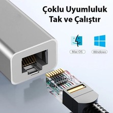 Ally Type-C To Ethernet Adaptör Dönüştürücü