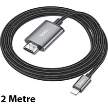 Hoco UA27 Lightning To HDMI Hdtv Dönüştürücü Adaptör (4k 30Hz) Kablo