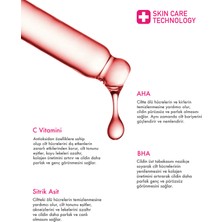 Fee de la Beaute Aha & Bha Cilt Tonu Eşitleyici & Canlandırıcı Kırmızı Peeling Cilt Serumu 30 ml