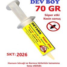 Bayer K-Othrine SC50 + Detard 70 Gr. Hamam Böceği Jeli + 750 ml Sprey Şişe Haşere Yok Edici Set