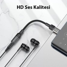 Hoco LS37 Type-C To 3.5mm Aux Kulaklık Ses Dönüştürücü Adaptör