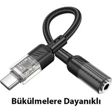 Hoco LS37 Type-C To 3.5mm Aux Kulaklık Ses Dönüştürücü Adaptör