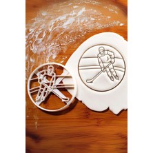 Oalpo Buz Hokeyi Kurabiye Kalıbı, Hamur Şekillendirici