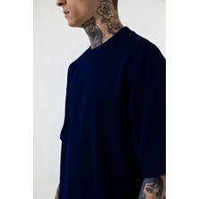 CMZ Collection Lux Kısa Kollu Tişört Lacivert